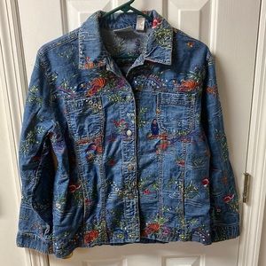 Chicos jean jacket style shirt